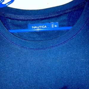Nautica long sleeve blue 3X
